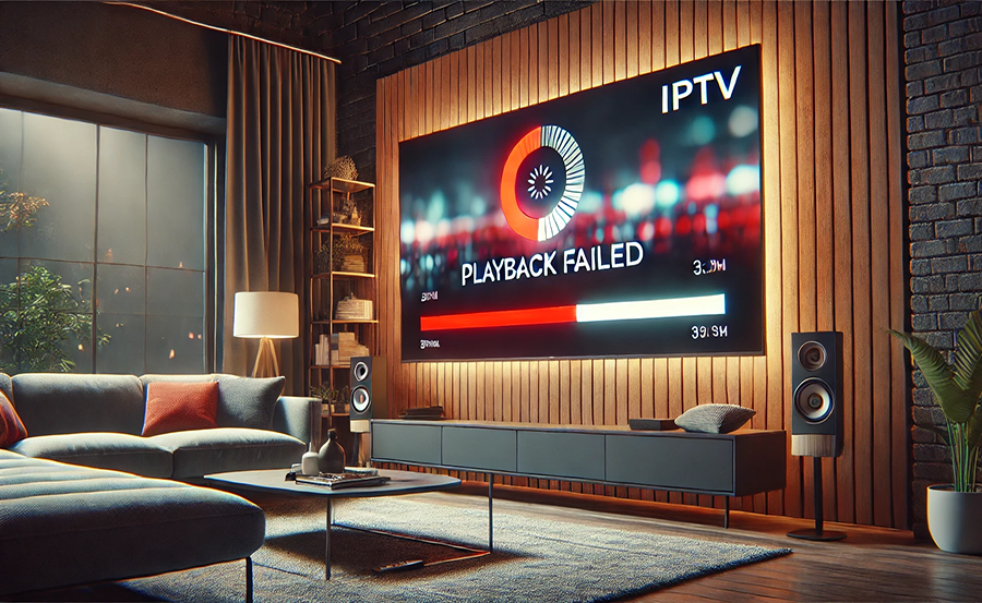 Common Causes of 'IPTV Playback Failed' Errors and Their Solutions